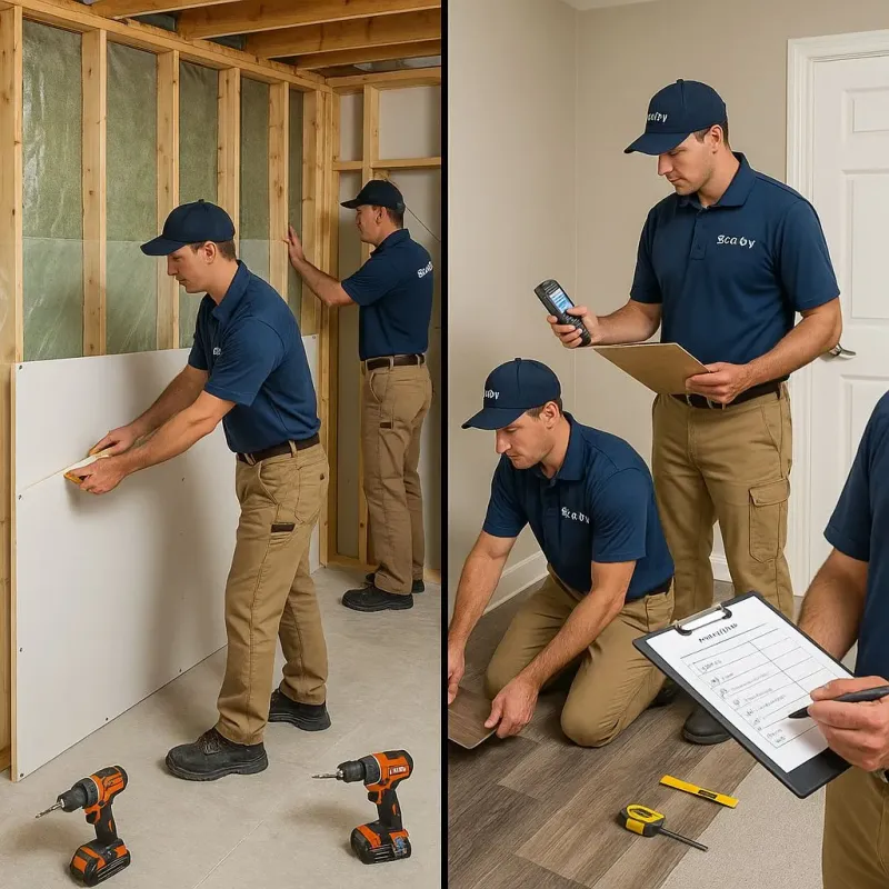 Repairs and Reconstruction process in Lafayette, AL